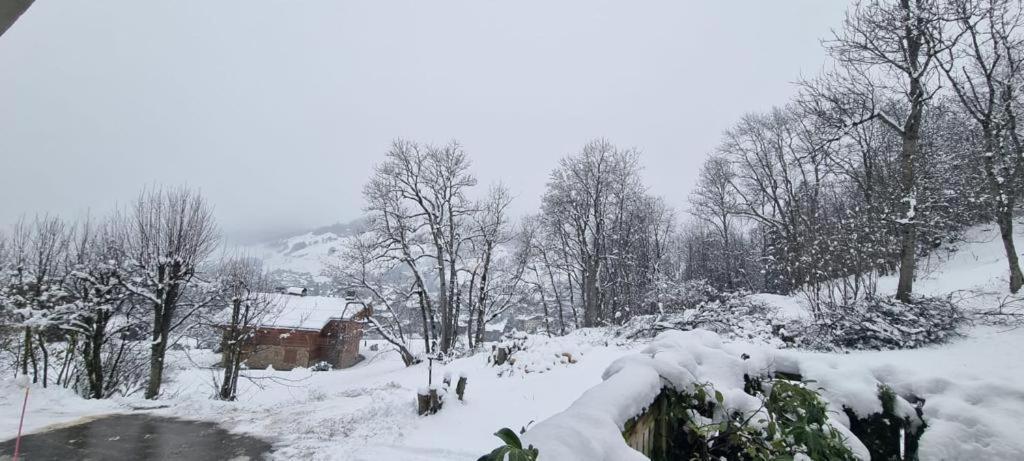 Logement A Megeve Avec Jardin Exterior photo